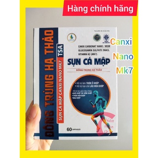Viên uống sụn cá mập đông trùng hạ thảo canxi mk7