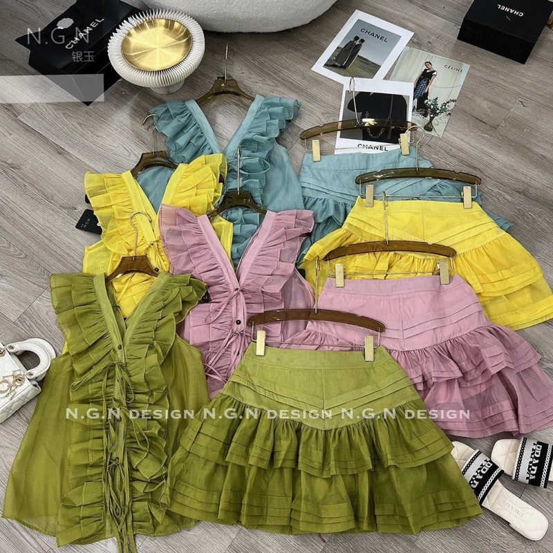 Set Tơ Bèo Xinh Xỉu N.G.N 4 Màu