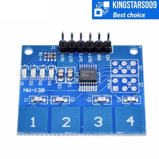 Module cảm ứng điện dung 4 phím - touch TTP224