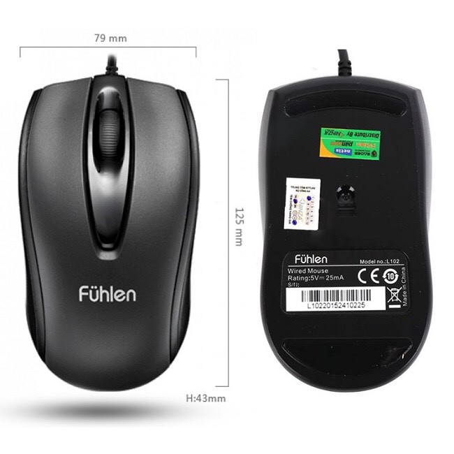 Wired Mouse L102 Fuhlen
