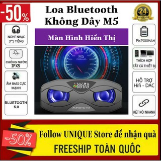 Loa Bluetooth M5 Bản Cao Cấp Hỗ Trợ Mọi Dòng Điện Thoại - Loa Bluetooth Mini Âm Trầm Cực Đỉnh