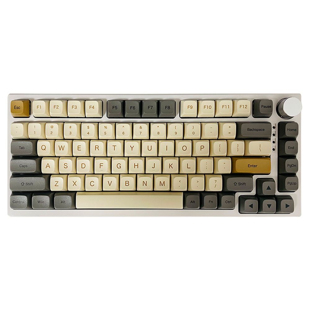 Low light level key cap English Thai Bopomofo 125key XDA height PBT thermal sublimation suitable for mechanical keyboard