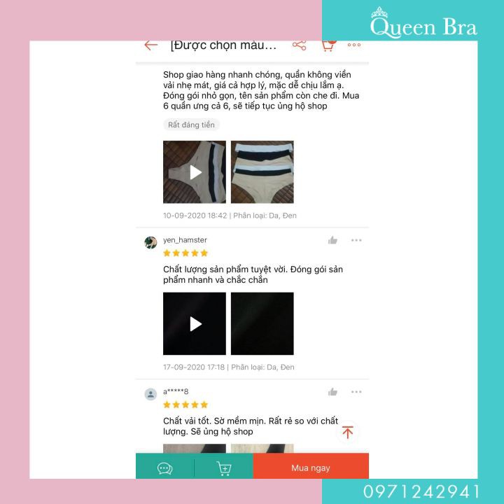 Quần lót nữ ⚡ 𝑭𝑹𝑬𝑬 𝑺𝑯𝑰𝑷 ⚡ Quần lọt khe su đúc - kháng khuẩn, thoáng khí , không lộ viền, không hằn | BigBuy360 - bigbuy360.vn