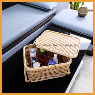 Giỏ Tre - Giỏ Picnic - Dã Ngoại - Thân Thiện Môi Trường - HANDICRAFT SHOP