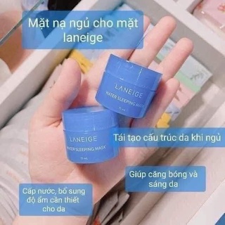 Mặt nạ ngủ cấp ẩm laneige size mini