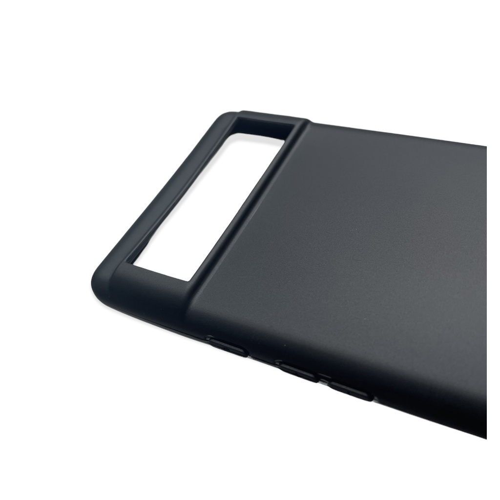 Ốp lưng silicon đen nhám cho Google Pixel 6/ Pixel 6 Pro không bám vân tay