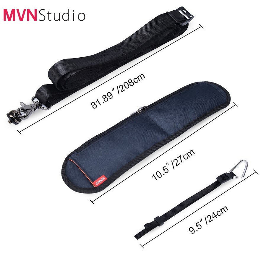 MVN Studio - Dây đeo máy ảnh đa năng Carden chống mỏi cổ, mỏi vai, hạn chế rơi vỡ máy ảnh thao tác chụp ảnh chuyên nghiệ