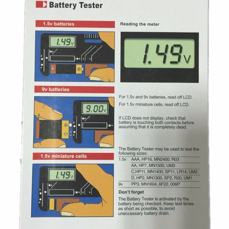 Máy đo pin điện tử,máy test pin điện tử