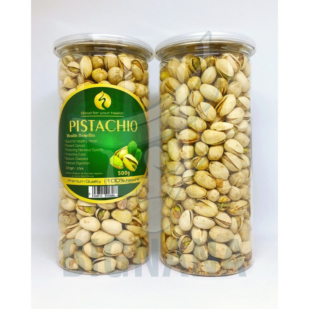 hủ PET-250gr hạt dẻ cười Mỹ