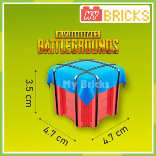 [Đóng túi OPP] Lắp ráp hòm tiếp tế - Hòm thính trong game PUBG Battle Grounds - Non lego - MR5114