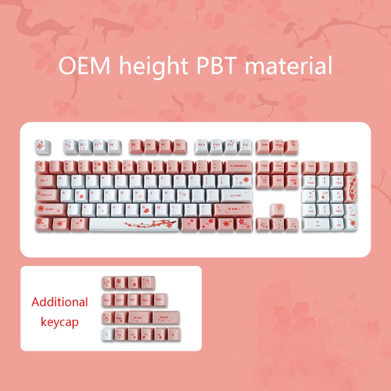 Nắp Đậy Bàn Phím Cơ OEM PBT 123Keys Nhuộm Màu In Tên Nhóm Nhạc Bts