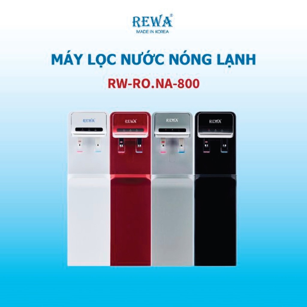 Máy Lọc Nước Nóng Lạnh Rewa RW-NA-800