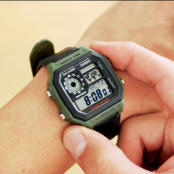 Đồng hồ nam Casio Anh Khuê AE-1200 Series