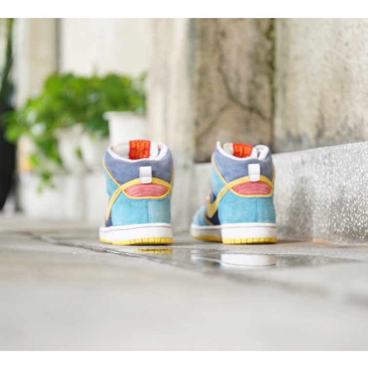 [2hand] Giày Thể ThaoNIKE SB DUNK HIGH PACMAN 305050-471 GIÀY CŨ CHÍNH HÃNG