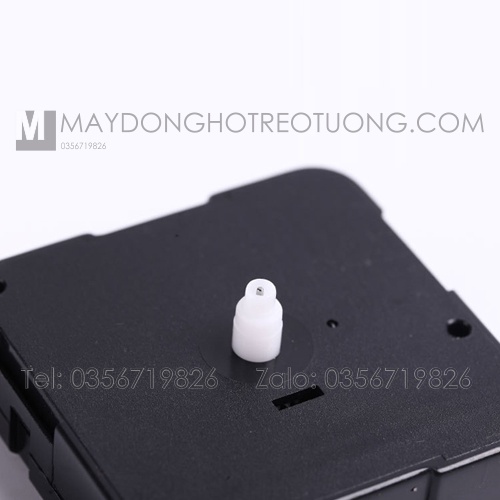 Bộ máy đồng hồ treo tường trục nhựa, trục máy nhỏ