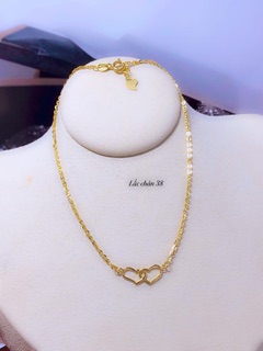Lắc chân vàng tây