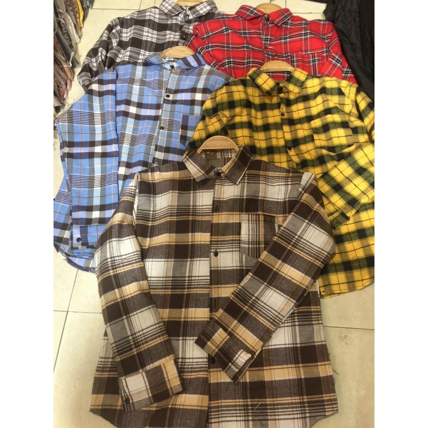 áo sơ mi nữ kẻ caro nhiều màu, hàng đẹp ( kèm hình ảnh tự tay shop chụp thật 100% ), giao màu ngẫu nhiên