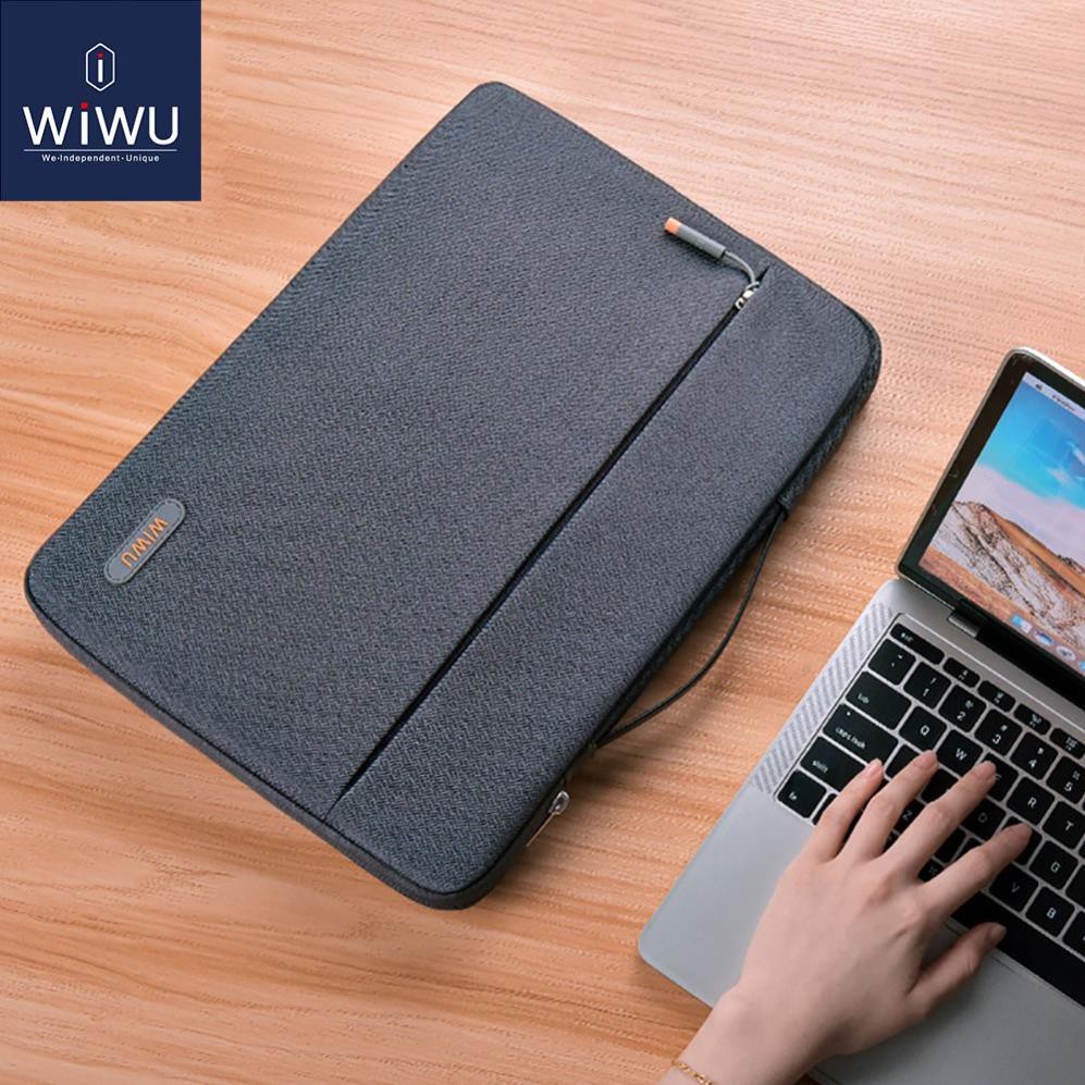 (ẢNH THẬT - 🍀FREESHIP🍀) Túi Xách đựng Laptop, Macbook 13/14/15.6 inch - WiWU Pilot Sleeve - Thiết Kế Thời Trang