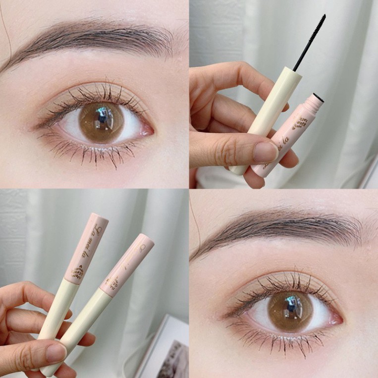 Mascara Siêu Mảnh Tơi Mi Lameila Skinny Microcara Vỏ Hồng LMCR2