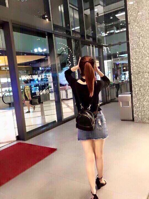 Siêu phẩm Balo Zaza chưa bao giờ hết hot. Hình chụp thật đeo đc 2 kiểu nhé! Đặt hàng nào ce ơi!!!! Hihihihijijijijhihiji | BigBuy360 - bigbuy360.vn