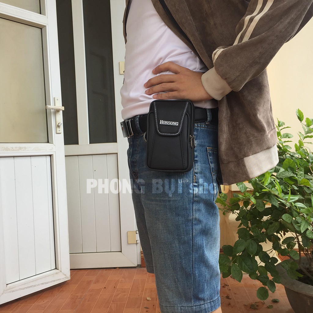 Túi Đeo Hông Đựng Điện Thoại Dáng Đẹp Da Mềm Thuận Lợi Đi Du Lịch Đi Phượt | BigBuy360 - bigbuy360.vn