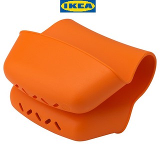 Giỏ để giẻ rửa bát treo chậu rửa màu cam BJÄN - IKEA