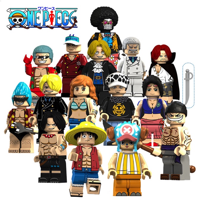 Bộ Lắp Ghép Lego Nhân Vật Phim Hoạt Hình One Piece