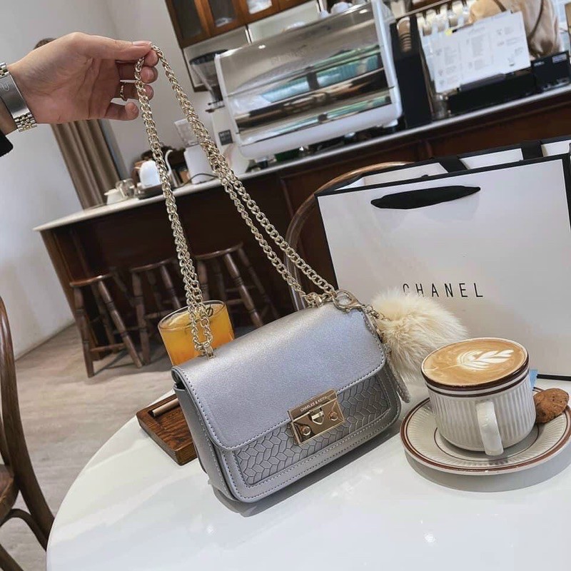 Túi CNK MINI XÍCH VÀNG