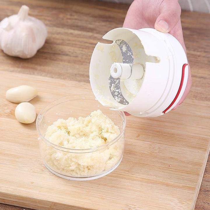 Dụng Cụ Xay Tỏi, Ớt ,Gia vị, Thực Phẩm Đa Năng Cầm Tay