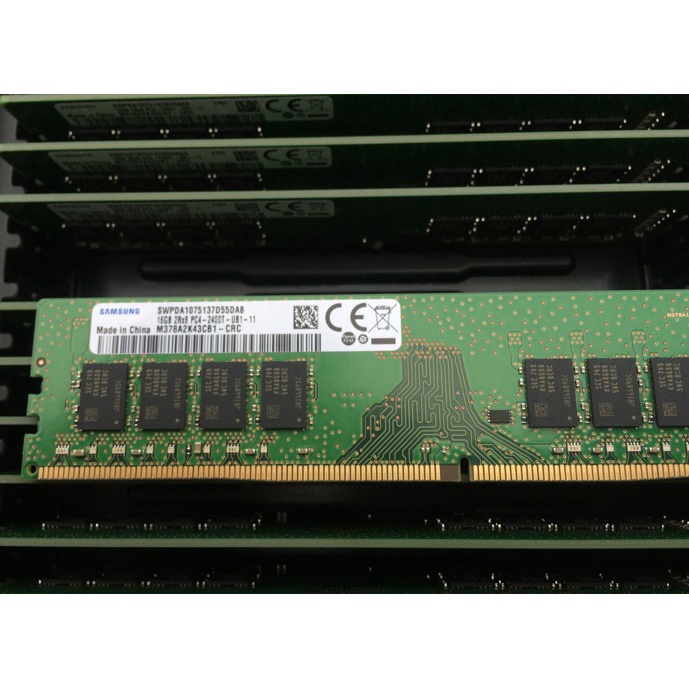 Ram PC Samsung 16GB DDR4 2400MHz Dùng Cho Máy Tính Để Bàn - Mới Bảo hành 36 tháng