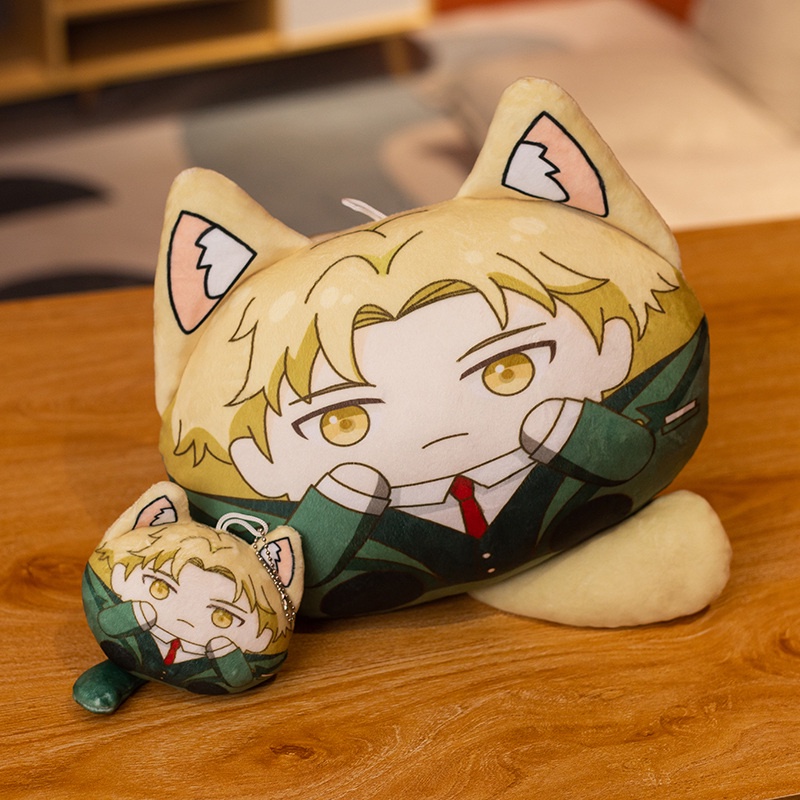 Gối Nhồi Bông Hình Nhân Vật Hoạt Hình Anya Spy X Đáng Yêu 30CM
