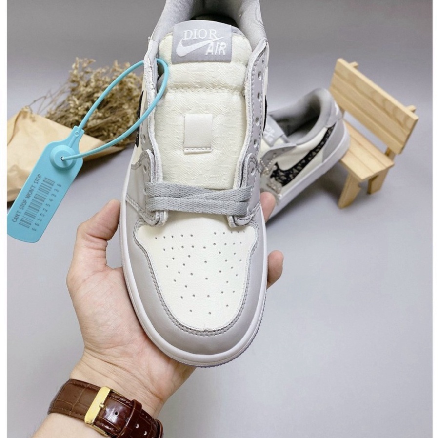 [FREE SHIP] Giày Jordan Cổ Thấp, Giày JD1 Low Air Dior Cổ Thấp Đế Trong Thời Trang Full Box Bill | BigBuy360 - bigbuy360.vn