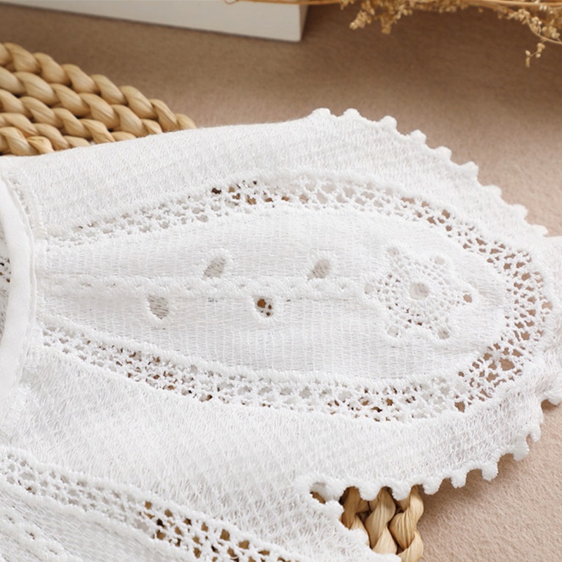 Cổ Áo Giả Họa Tiết Ren Rỗng Tinh Tế Trang Trí Cho Nữ