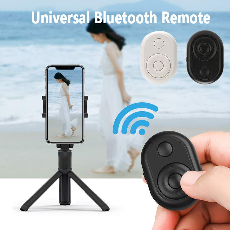 Wireless Controller Bluetooth Remote Control Self-Timer Camera Stick Shutter Release Bluetooth Triggers Button for IOS Android Selfie Accessories