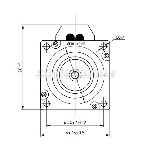 Bộ động cơ Hybrid Servo Leadshine 2Nm 573HBM20-1000 và Driver HBS507