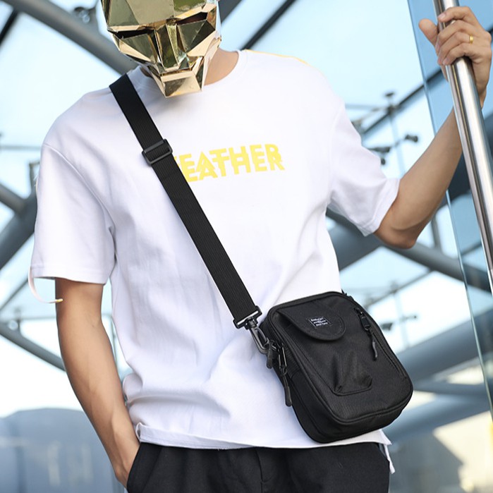 [SALE] Túi đeo chéo mini thời trang nam- Túi đeo vải dù chống nước KABE11 | BigBuy360 - bigbuy360.vn