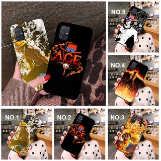 Ốp điện thoại mềm SH146 in hình One Piece ACE cho Samsung Galaxy A11 A51 A71 A21 A21S A41 A81 A91 M11 M51