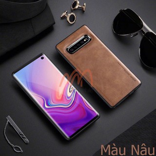 Ốp lưng da mềm Samsung S10 Plus hiệu X Level