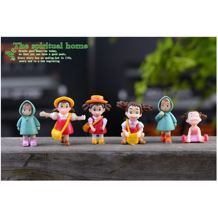 Charm 2 búp bê áo choàng xanh Nguyên Liệu Trang Trí Slime