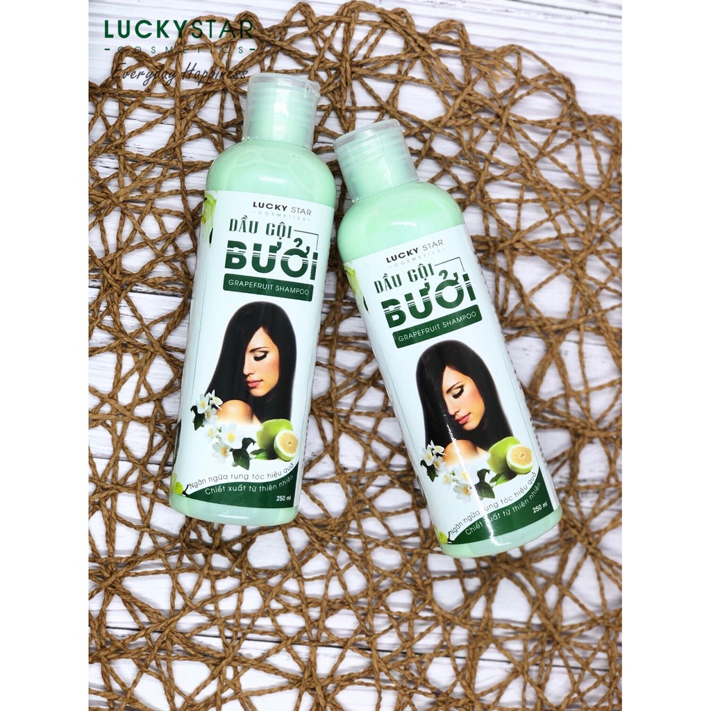 [COMBOHOT] Dầu Gội &amp; Kem Xả Bưởi Lucky Star 250ml