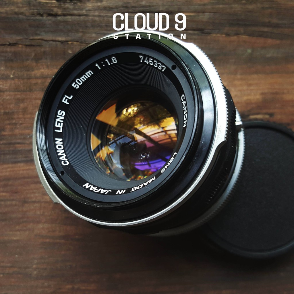 [Mã 99ELSALE hoàn 7% đơn 300K] Ống kính MF - Canon FL 50mm f1.8 ngàm FD - 745337