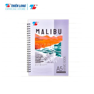 Sổ tay a5 a6 thiên long lò xo dọc - 160 trang