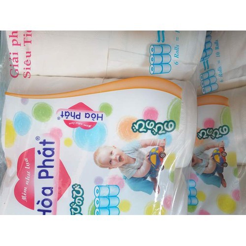 Giấy Vệ Sinh Hòa Phát bịch 6 cuộn 1kg