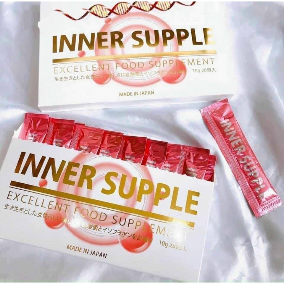 NƯỚC UỐNG INNER SUPPLE TĂNG NỘI TIẾT TỐ NỮ NHẬT BẢN - Hộp 28 Gói