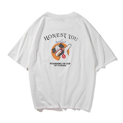 Áo thun HONEST YOU TRẮNG Nam Nữ Ulzzang UNISEX 1hitshop | BigBuy360 - bigbuy360.vn