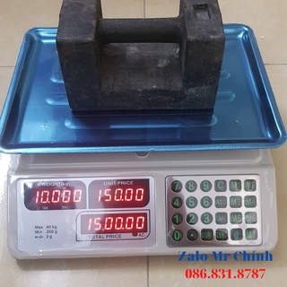 CÂN ĐIỆN TỬ TÍNH TIỀN NHẬT BẢN 40Kg - BH 2 NĂM [ SẴN HÀNG ]. MỚI NHẤT