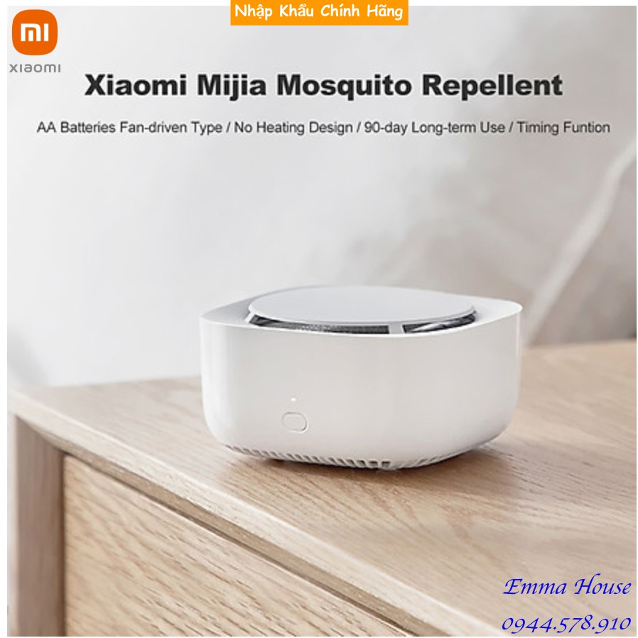 [App MiHome] Máy đuổi muỗi Xiaomi Mijia WX08ZM, Kết nối MiHome, Bảo Hành 01 Tháng