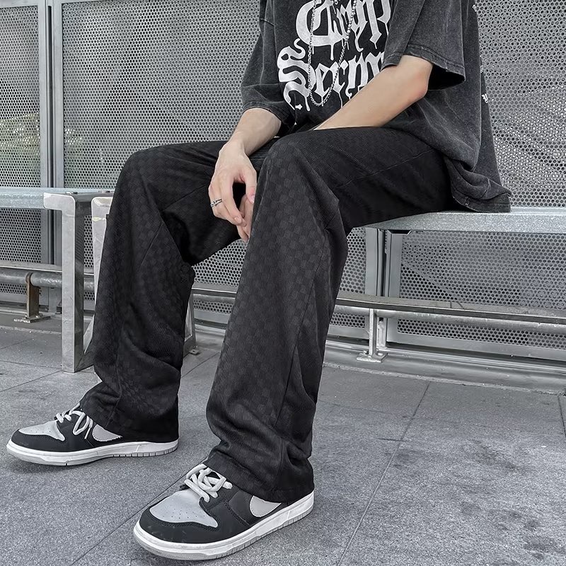 Quần harem Dáng Rộng Lưng Thun Co Giãn Thoáng Khí Thoải Mái Phong Cách Hàn Quốc Thời Trang Cho Nam size M-3XL