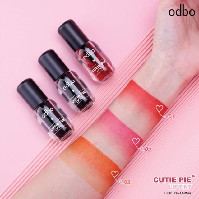 Son Tint ODBO Cutie Pie Lip Tint 5ml - Thái Lan