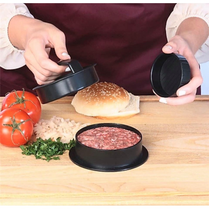 Khuôn ép thịt Hambuger